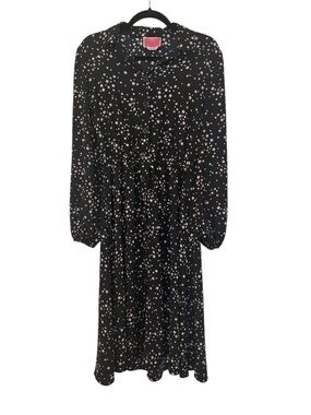Kate Spade Scattered Stars Button-Front Shirtdress *MISSING BELT*
